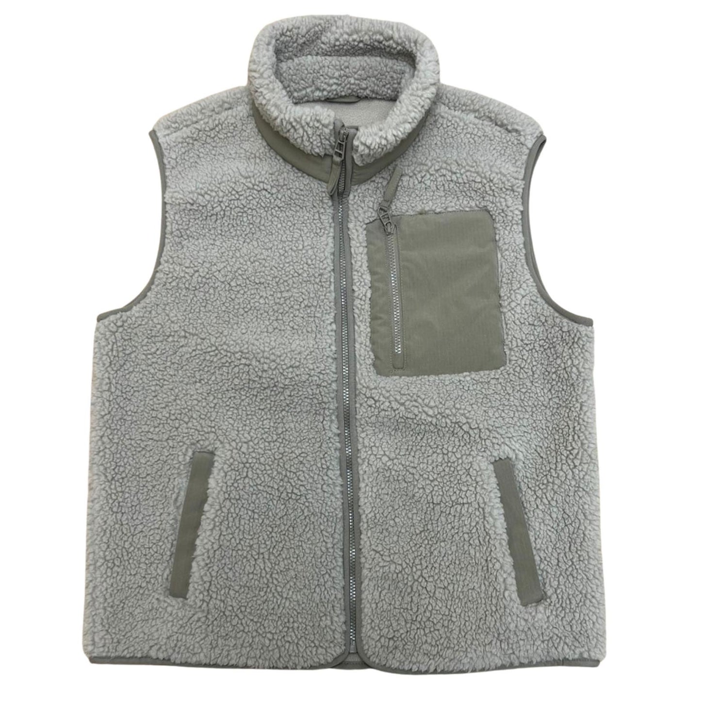 GILET SHERPA COL.SAND
