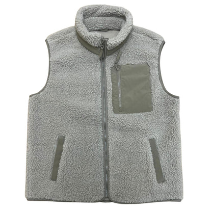 GILET SHERPA COL.SAND