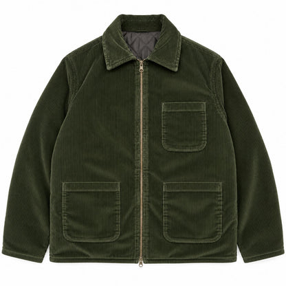 WORK DOUBLE VELVET COL.GREEN