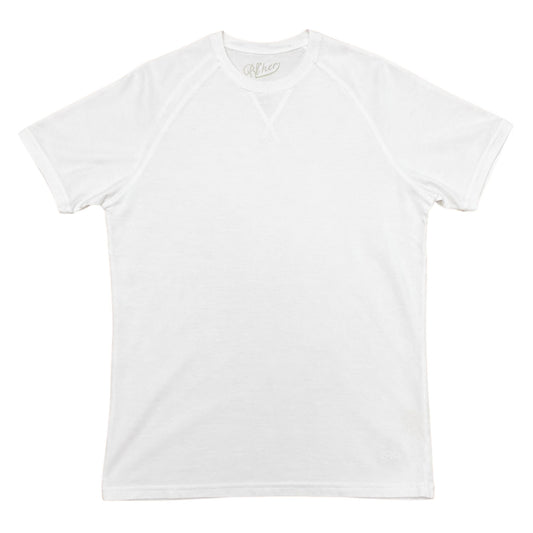T-SHIRT RAGLAN COL.BIANCO