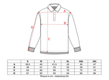 Carica l&#39;immagine nel visualizzatore di Gallery, POLO MANICA LUNGA 120s COL.GRIGIO MÉLANGE MEDIO
