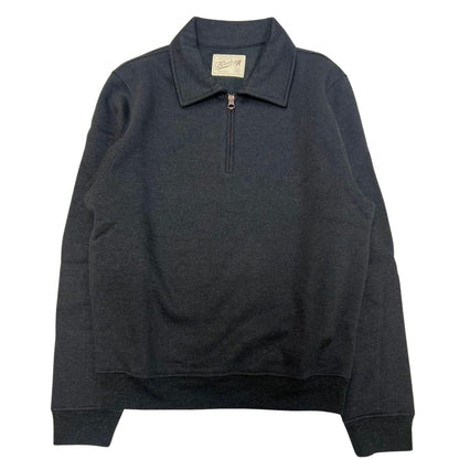 FELPA ZIP WOOL COL.ANTRACITE