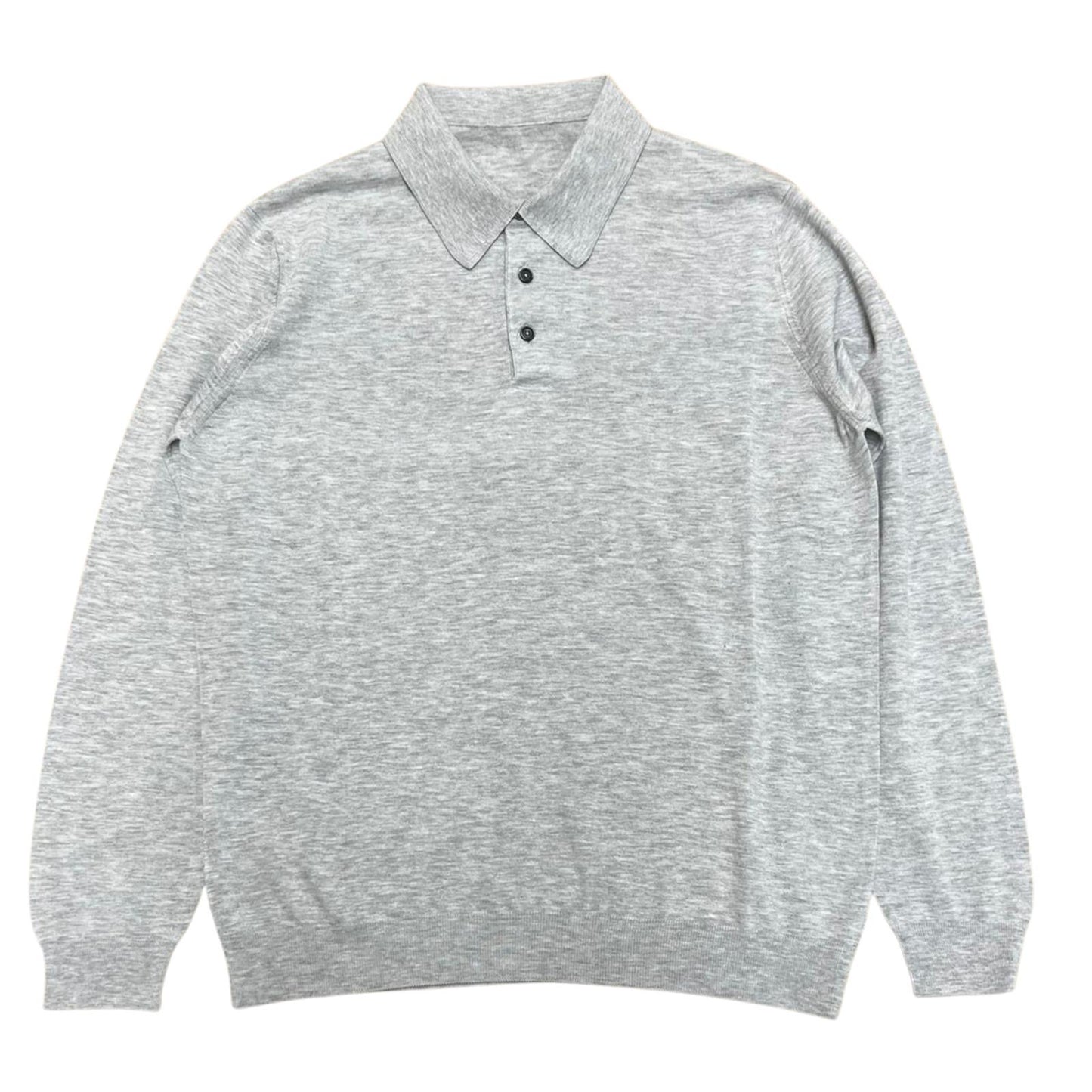 POLO CREPE MANICA LUNGA COL.300