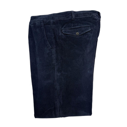 CHINO PENCE VELVET COL.NAVY