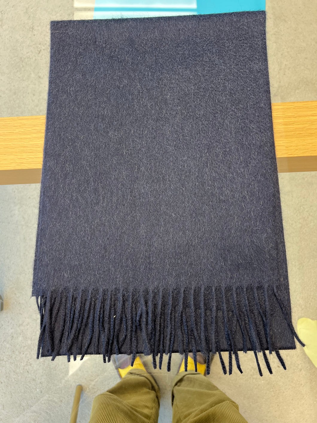 SCARF 100%CAMEL COL.5001