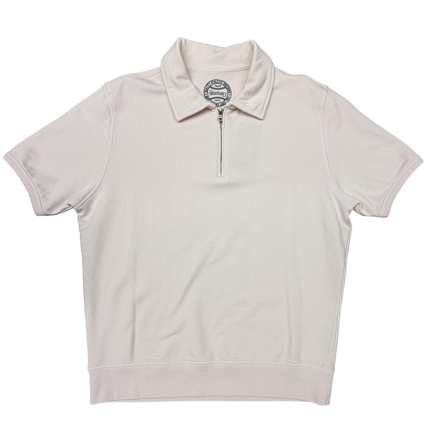 FELPA 1/2 ZIP COL.ROSA