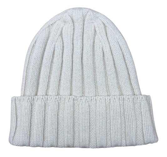 BERRETTO 100% CASHMERE COL.AVORIO