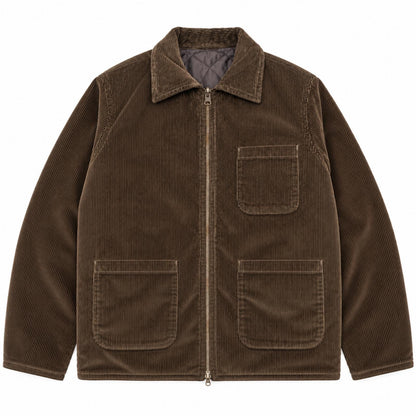WORK DOUBLE VELVET COL.BROWN