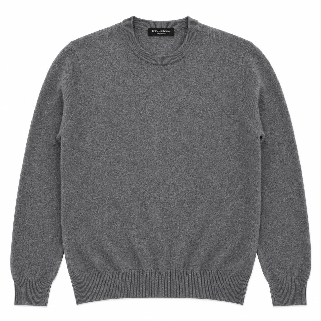 GIROCOLLO 100%CASHMERE COL.MELANGE MEDIO