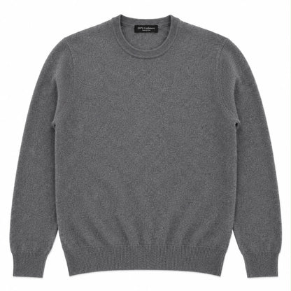 GIROCOLLO 100%CASHMERE COL.MELANGE MEDIO