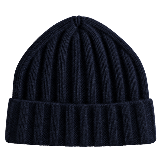 BEANIE CASHMERE - BLU