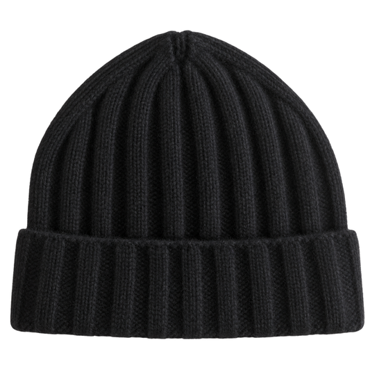 BEANIE CASHMERE - NERO