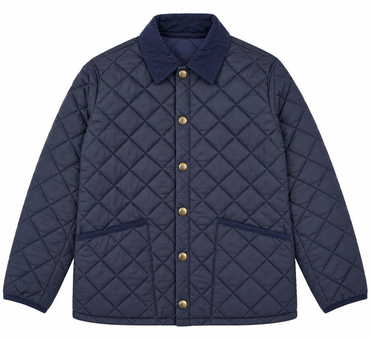 GIACCA PAUL WAXED COL.NAVY