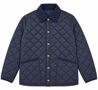 GIACCA PAUL WAXED COL.NAVY