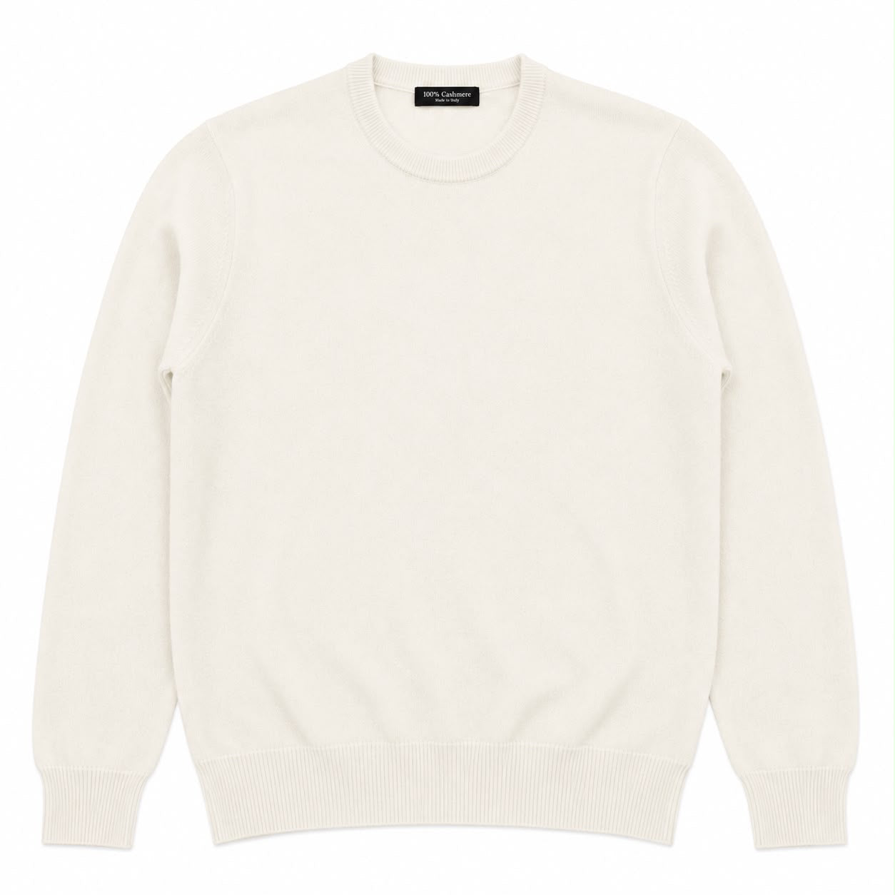 GIROCOLLO 100%CASHMERE COL.PANNA