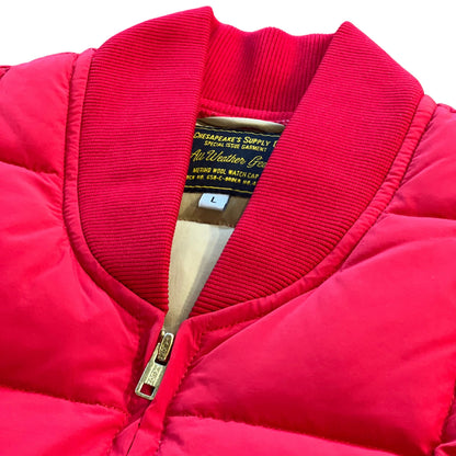 SEATTLE DOWN VEST COL.ROSSO