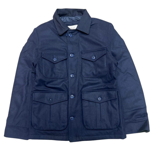 UTILITY JACKET WOOL COL.NAVY