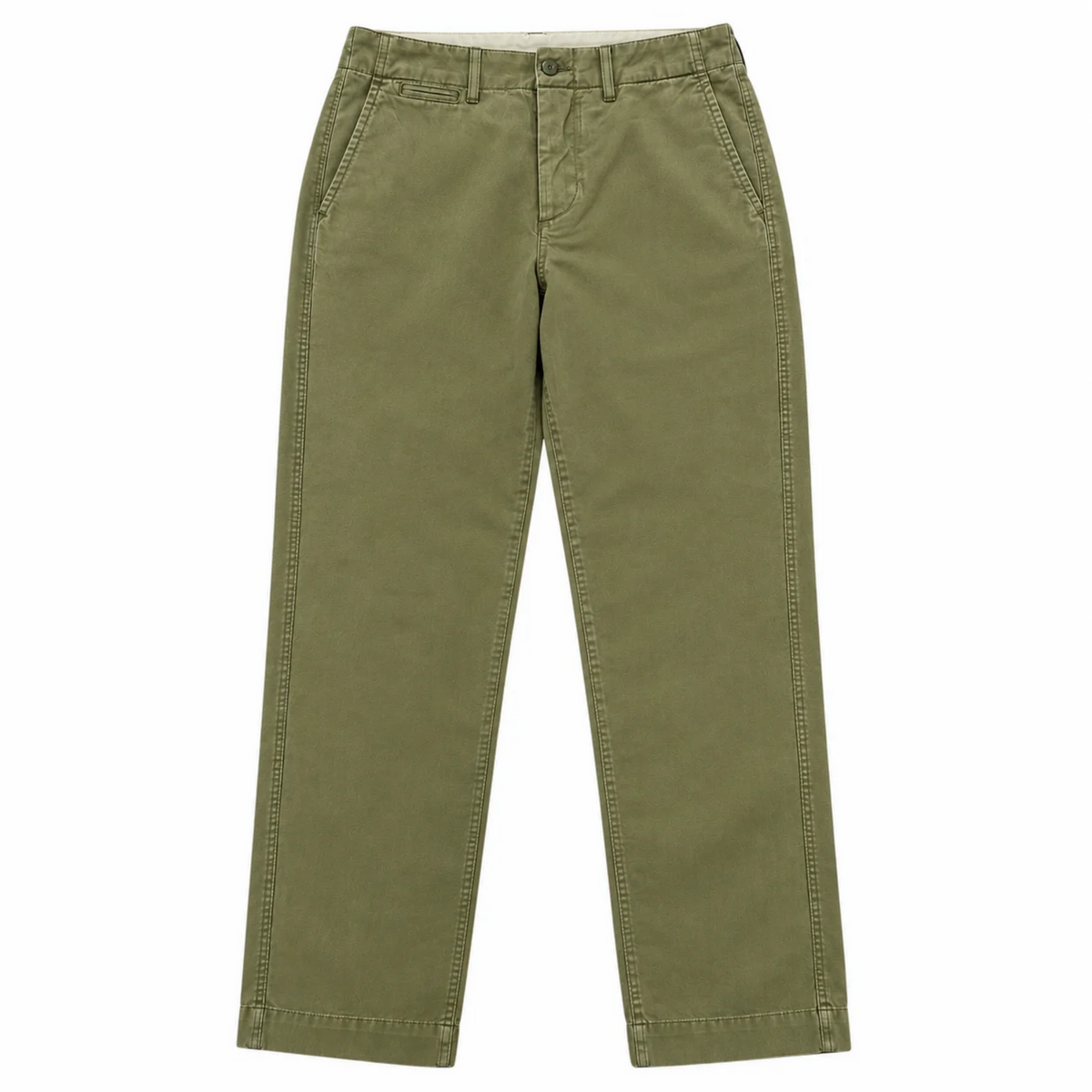 CHINO OFFICER COL.KHAKI GREEN