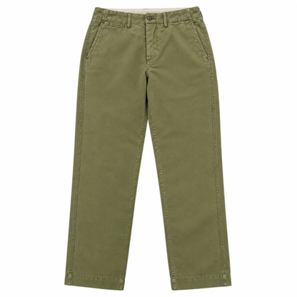 CHINO OFFICER COL.KHAKI GREEN