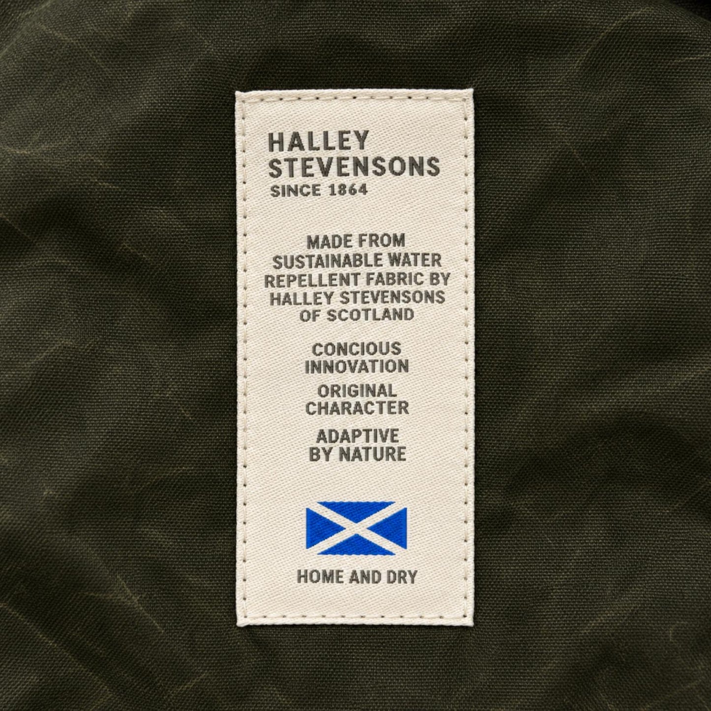DECK JACKET HALLEY STEVENSONS COL.ARCHIVE GREEN