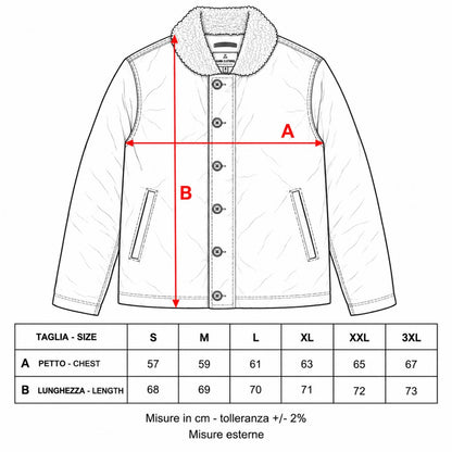 DECK JACKET HALLEY STEVENSONS COL.ARCHIVE GREEN