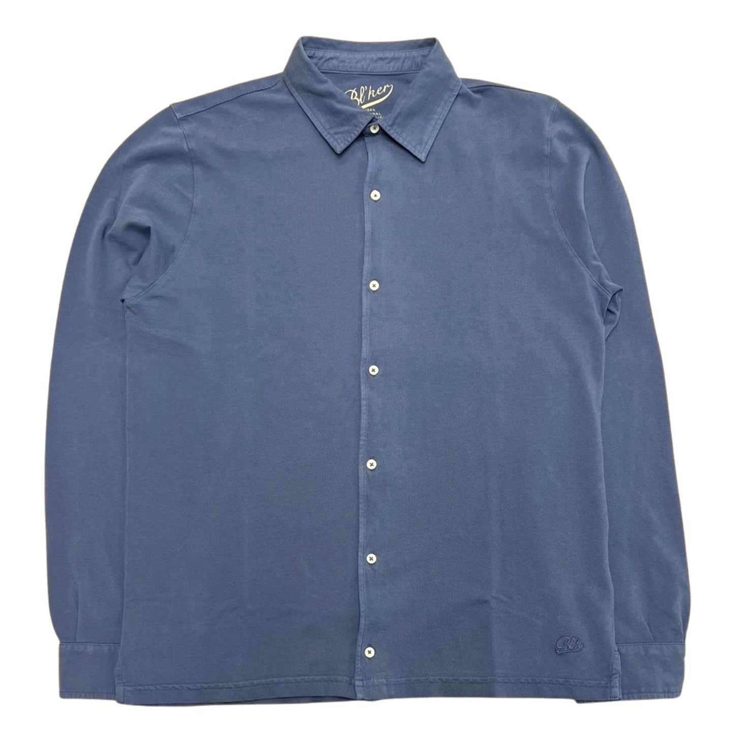 CAMICIA PIQUET DI PATRIZIO COL.CIELO