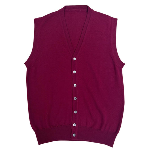 GILET 12 COL.BORDEAUX