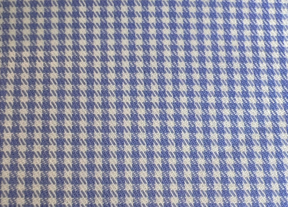REDDITO DI ELEGANZA 15 TWILL COL.SCACCO AZZURRO