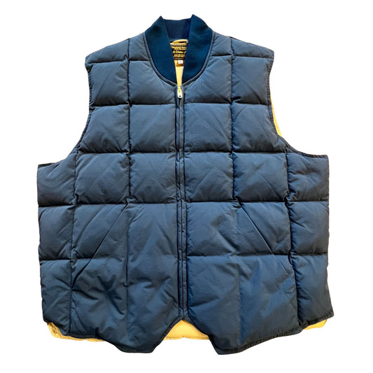 SEATTLE DOWN VEST COL.BLUE