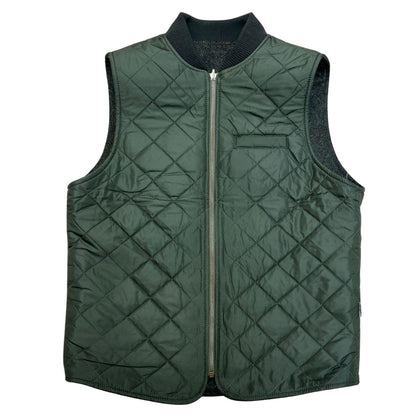 GILET DONEGAL DOUBLE COL.GREEN