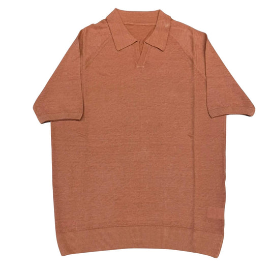 POLO DERBY LINE COL.SALMONE