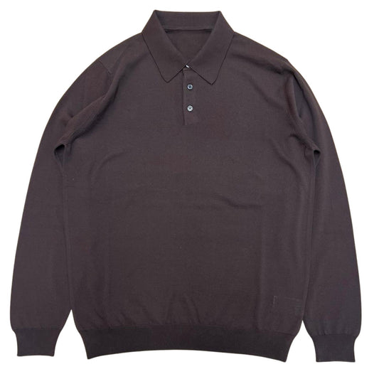 POLO CREPE MANICA LUNGA COL.480