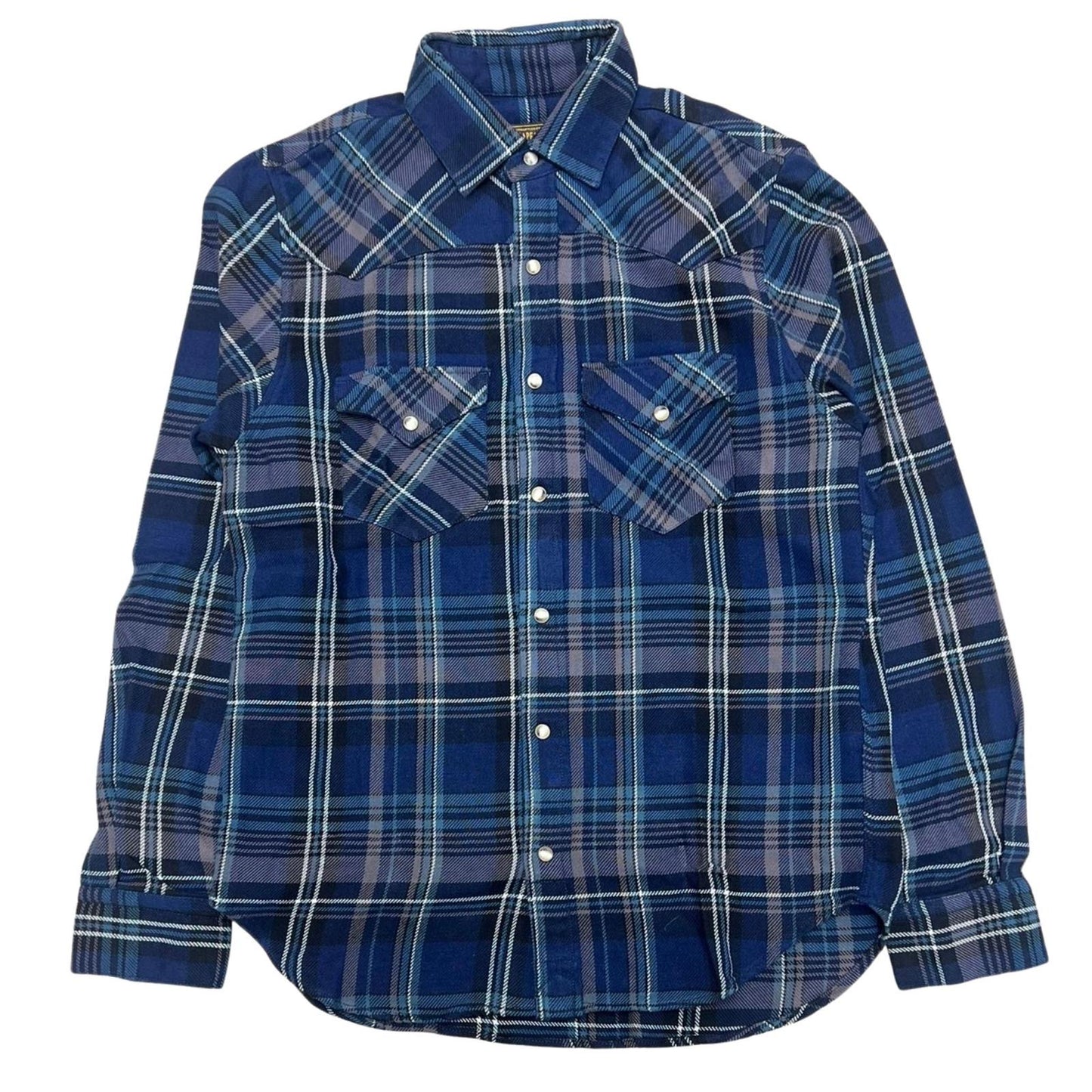 TEXANA FLANNEL INDACO