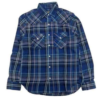 TEXANA FLANNEL INDACO