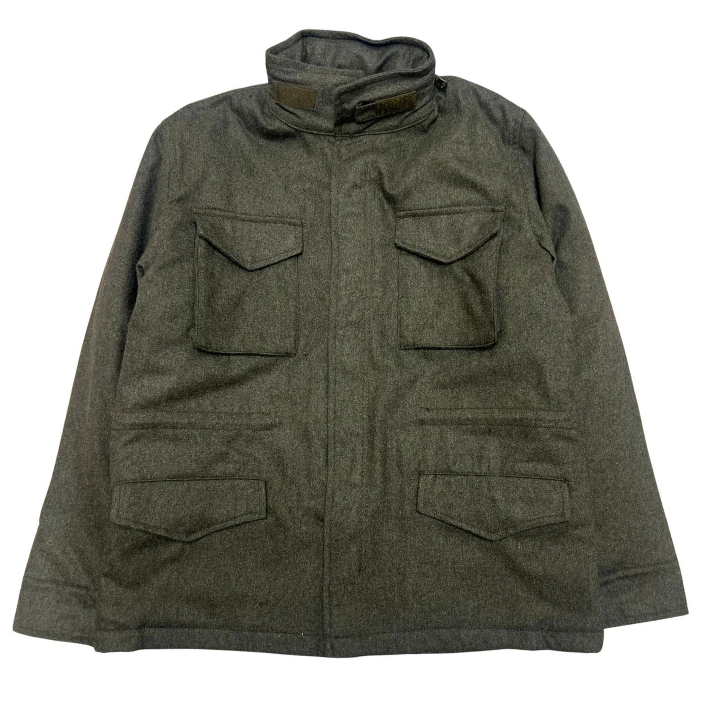 FIELD JACKET WOOL COL.GREEN
