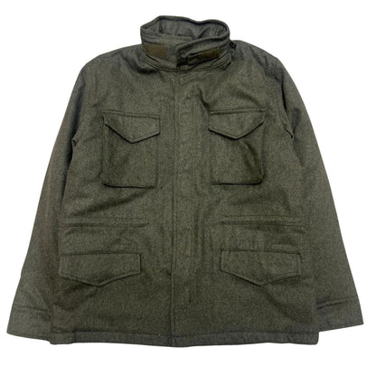 FIELD JACKET WOOL COL.GREEN
