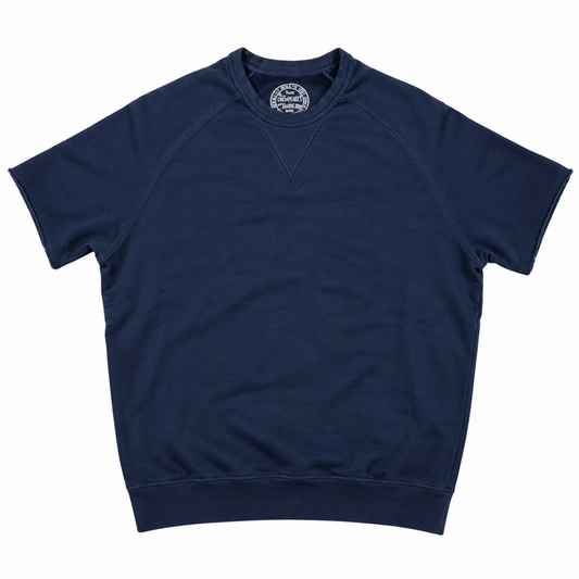 FELPA RAGLAN M/C COL.NAVY