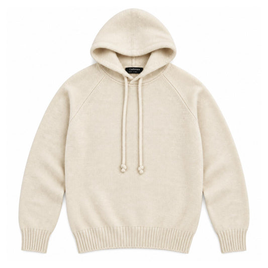 FELPA 100%CASHMERE COL.AVORIO