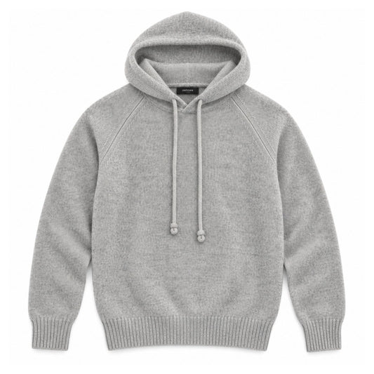 FELPA 100%CASHMERE COL.MELANGE CHIARO