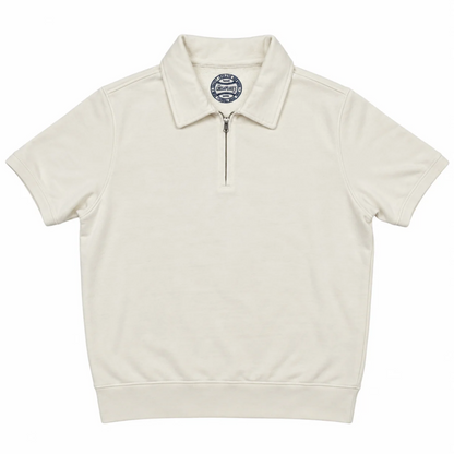 FELPA 1/2 ZIP COL.OFF