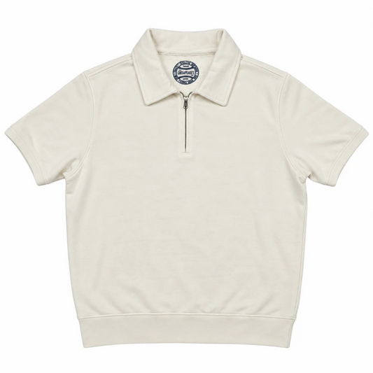 FELPA 1/2 ZIP COL.OFF