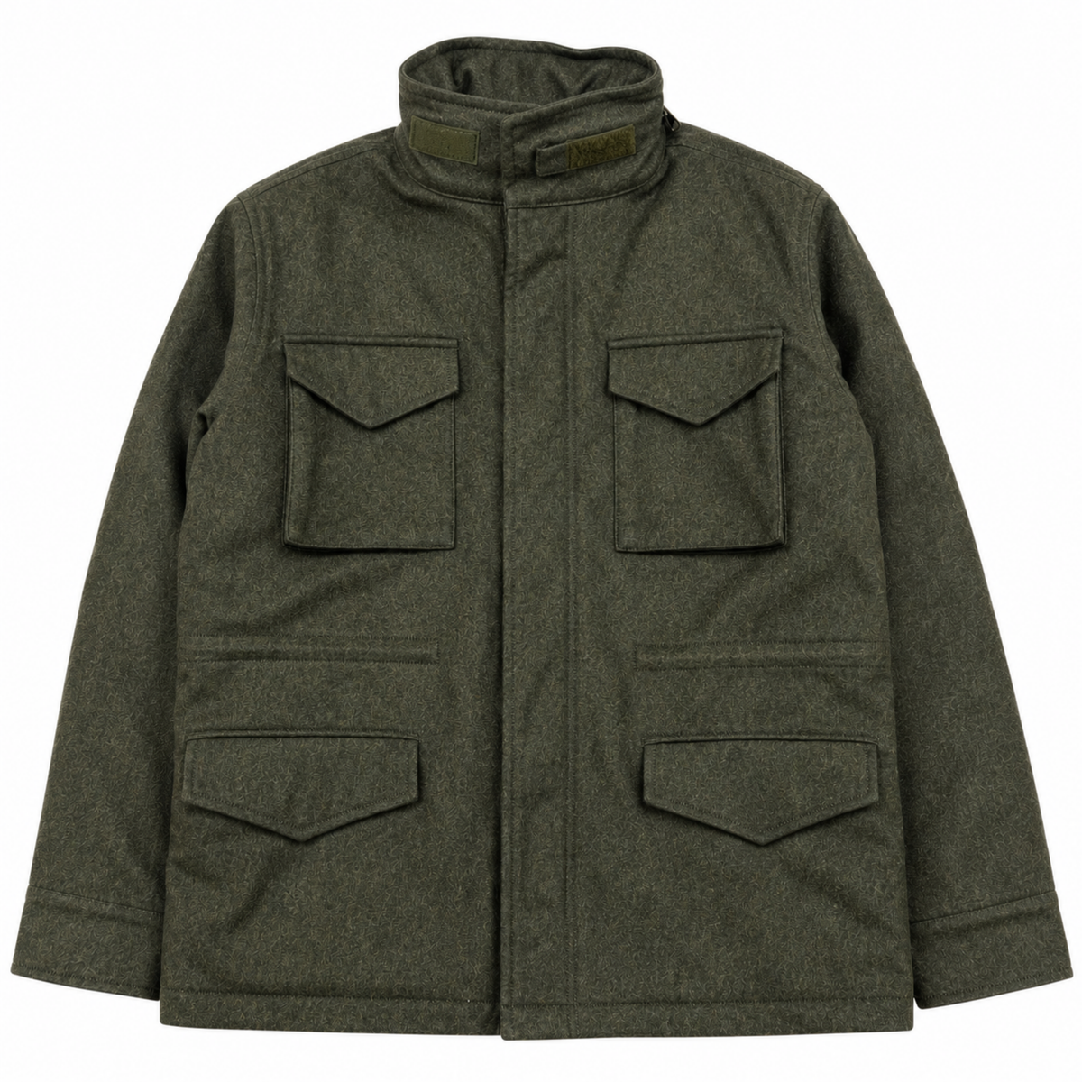 FIELD JACKET WOOL COL.GREEN