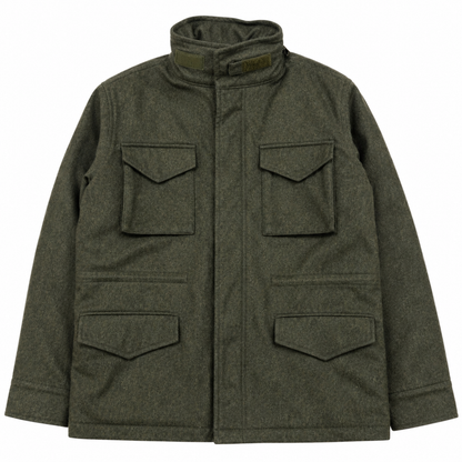 FIELD JACKET WOOL COL.GREEN