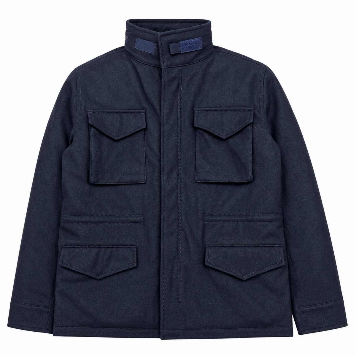 FIELD JACKET WOOL COL.NAVY