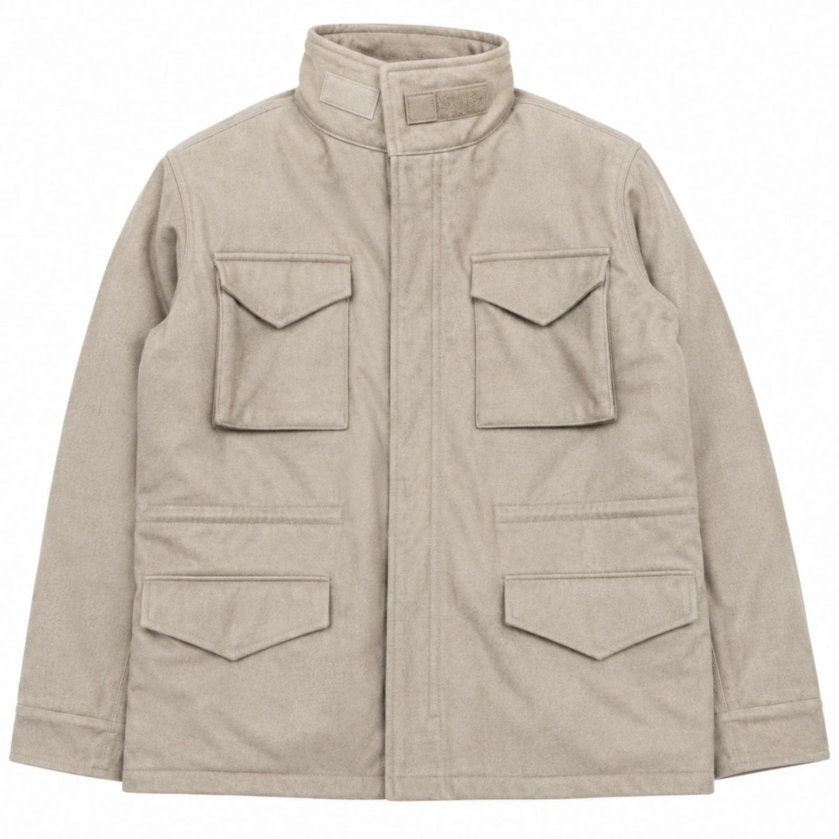 FIELD JACKET WOOL COL.OFF