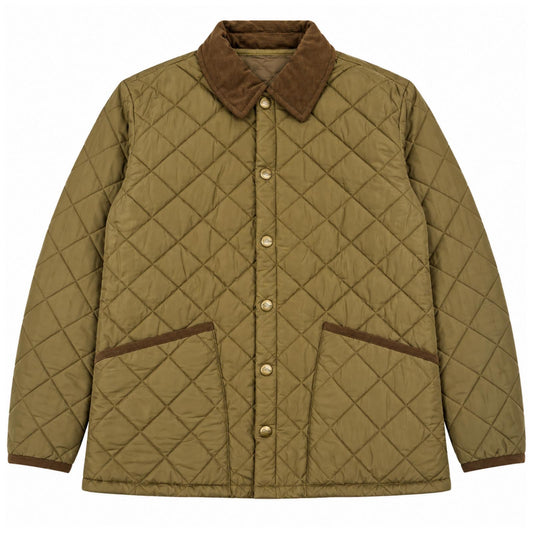 GIACCA PAUL WAXED COL.KHAKI MILITARY