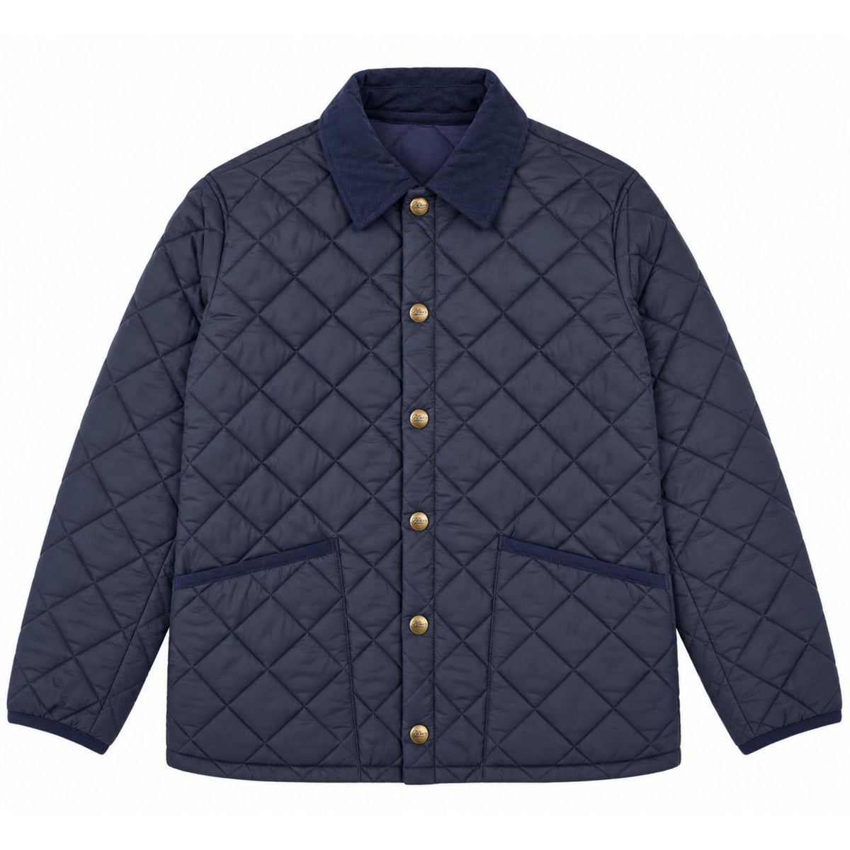GIACCA PAUL WAXED COL.NAVY