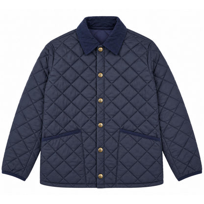 GIACCA PAUL WAXED COL.NAVY