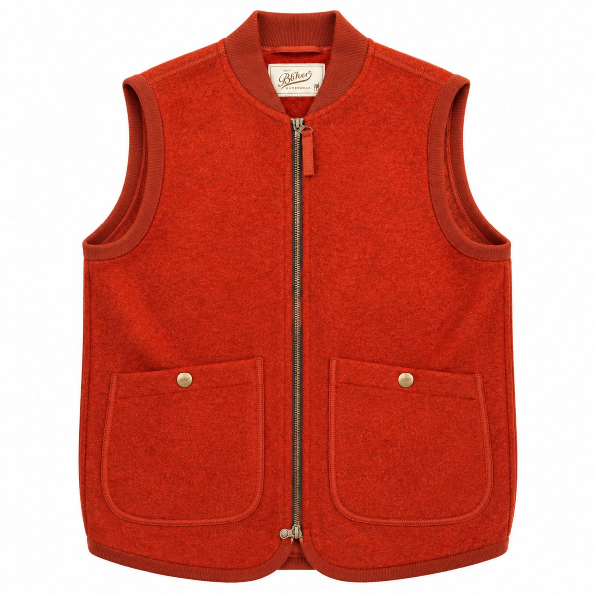 GILET WOLF COL.ORANGE