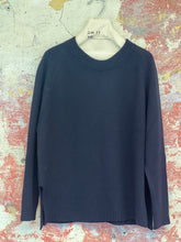 Load image into Gallery viewer, GIROCOLLO 100% CASHMERE NAVY
